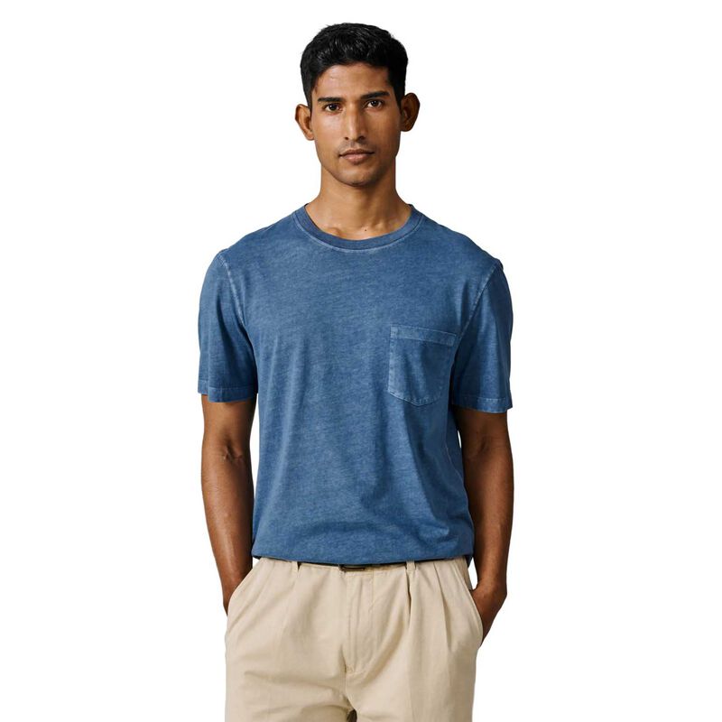 Aubin Hareby Garment Dyed Pocket Tee image number 0